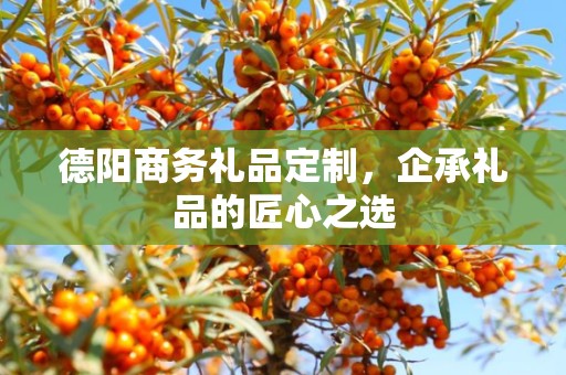 德阳商务礼品定制，企承礼品的匠心之选